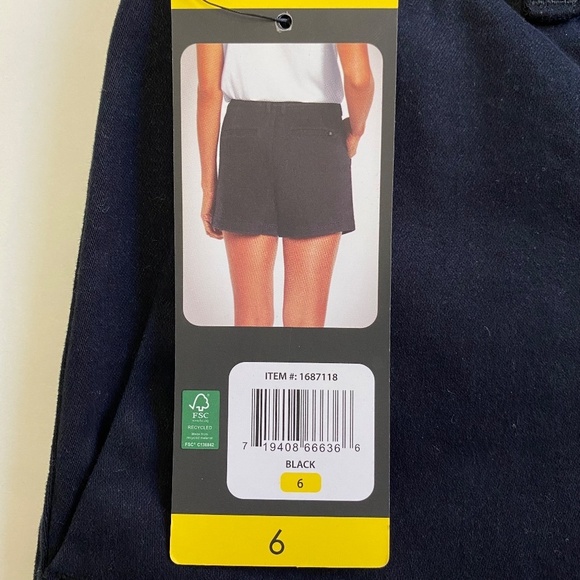 Banana Republic Ladies' Chino Shorts, Black, Size 6, NWT - Picture 6 of 16